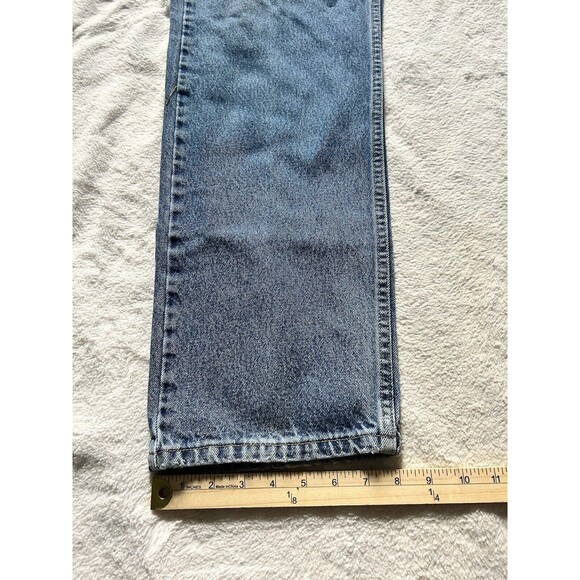 Vintage 90s Levis 505 Jeans Mens Regular Fit Straight Leg Medium Wash Size 38x32 - Picture 8 of 9